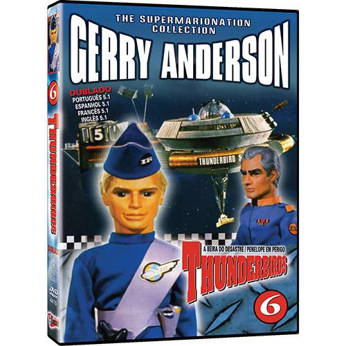 DVD Thunderbirds 6 - a Beira do Desastre / Penelope em Perigo