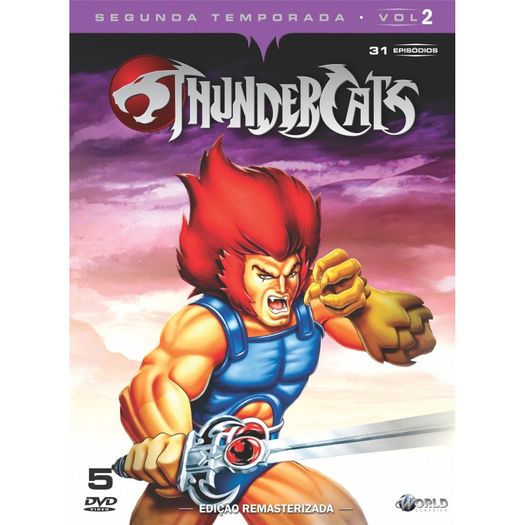 Dvd Thundercats - Segunda Temporada Vol.2 (5 Dvds)