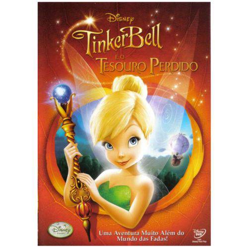 Dvd - Tinker Bell e o Tesouro Perdido