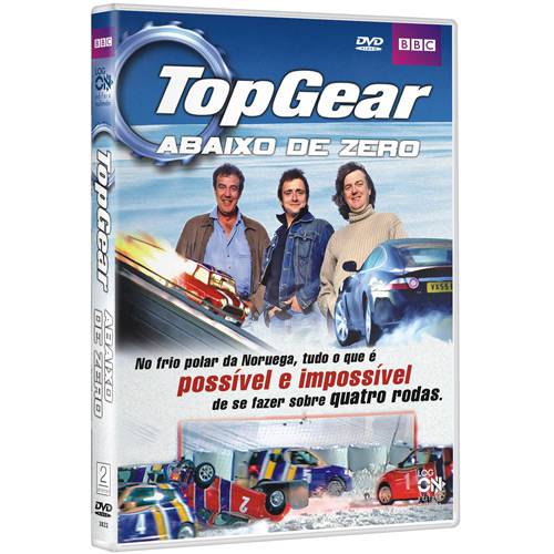 DVD Top Gear - Abaixo de Zero