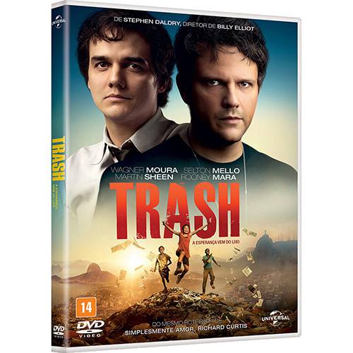 DVD - Trash - a Esperança Vem do Lixo