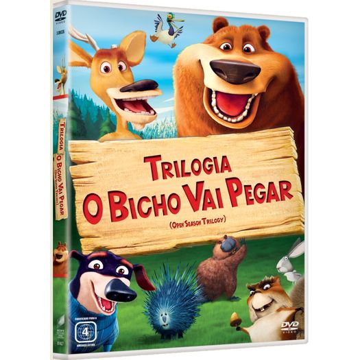 DVD Trilogia o Bicho Vai Pegar (3 DVDs)