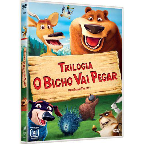 Dvd Trilogia o Bicho Vai Pegar (3 Dvds)