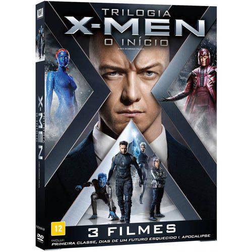 Dvd Trilogia X-Men - o Início (3 Dvds)