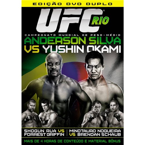 DVD UFC Rio - Silva X Okami (Duplo)