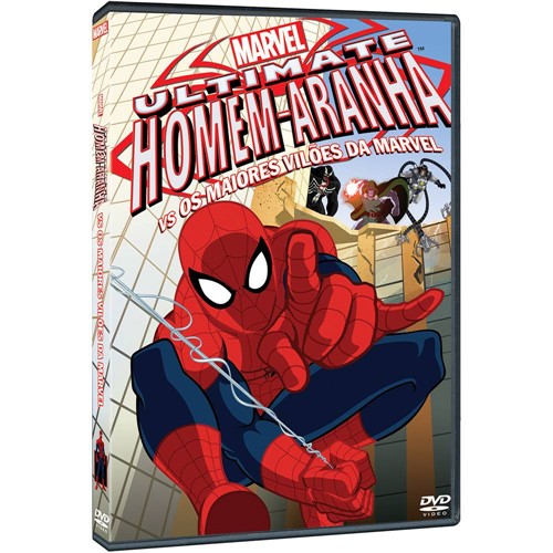 DVD Ultimate Homem-Aranha Vs Maiores Vilões da Marvel