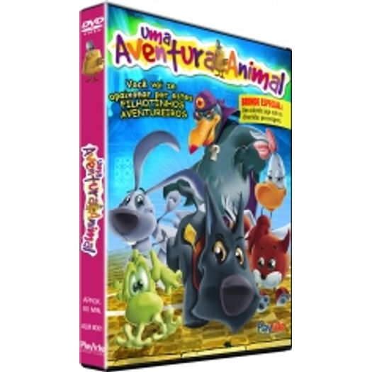 DVD uma Aventura Animal (DVD + Jogo)