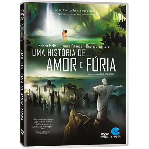 DVD - uma História de Amor e Fúria
