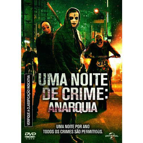 DVD - uma Noite de Crime - Anarquia
