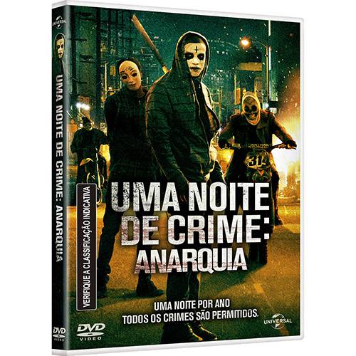 DVD - uma Noite de Crime: Anarquia