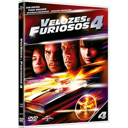 DVD - Velozes e Furiosos 4