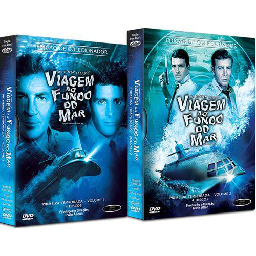 DVD Viagem ao Fundo do Mar - 1º Temporada Completa, 8 Discos