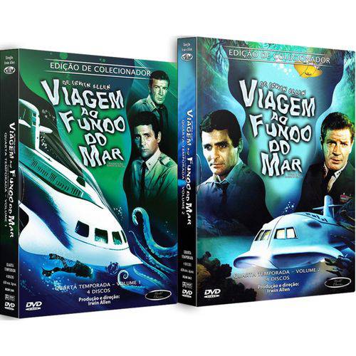 DVD Viagem ao Fundo do Mar - 4º Temporada Completa, 8 Discos
