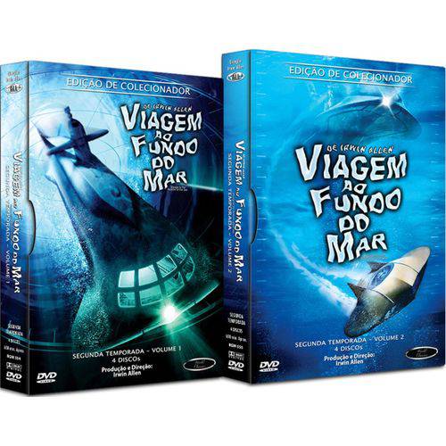 DVD Viagem ao Fundo do Mar - 2º Temporada Completa, 8 Discos