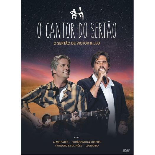 DVD Victor & Leo - o Cantor do Sertão