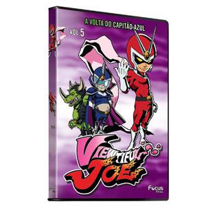 DVD Viewtiful Joe Vol. 5 - a Volta do Capitão Azul