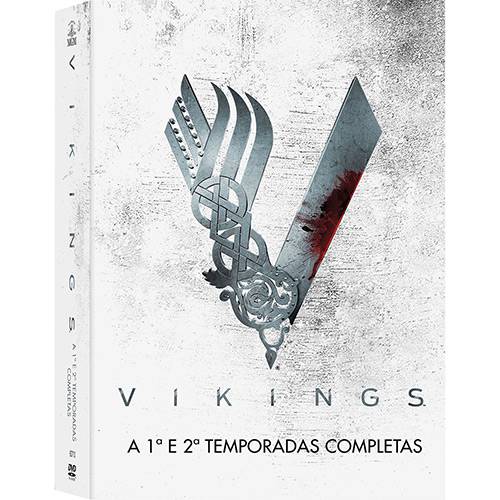 DVD - Vikings: a 1ª e 2ª Temporadas Completas (6 Discos)