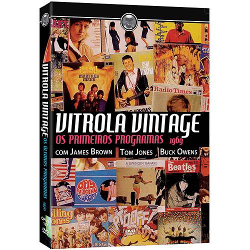 DVD Vitrola Vintage 1969 - Primeiros Programas