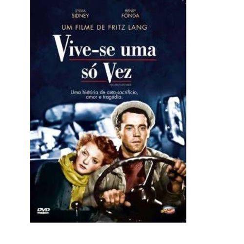 Dvd Vive-se uma só Vez - Fritz Lang