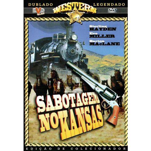 Dvd Western Sabotagem no Kansas