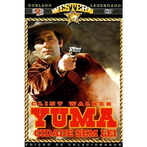 Dvd Western - Yuma Cidade Sem Lei Clint Walker
