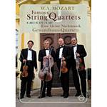 DVD Wolfgang Amadeus Mozart - Famous String Quartets (Importado)