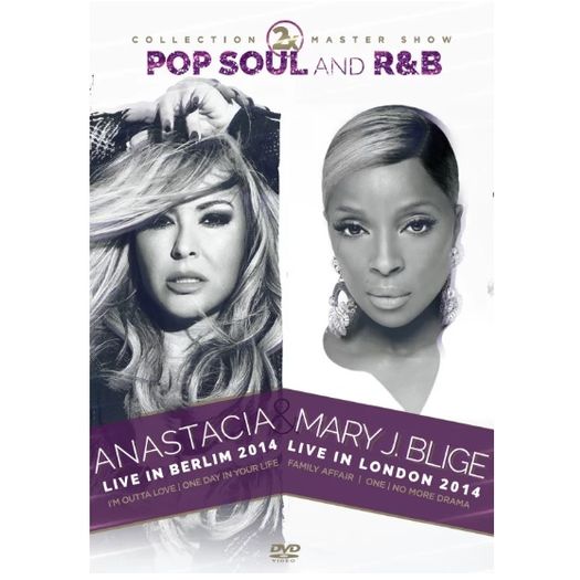 DVD 2 X Pop Soul And R&B - Anastacia, Mary J. Blige