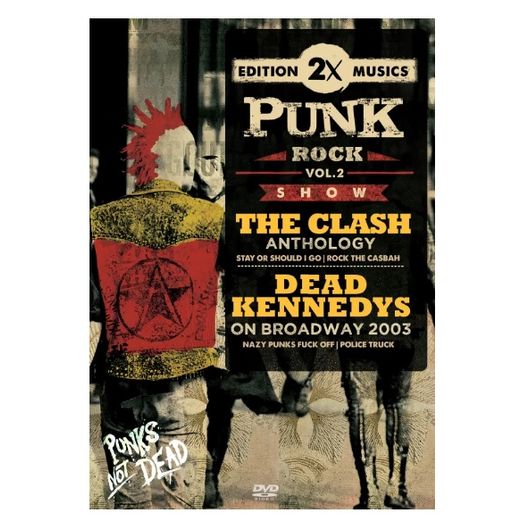 DVD 2 X Punk Rock Vol. 2 - The Clash, Dead Kennedys