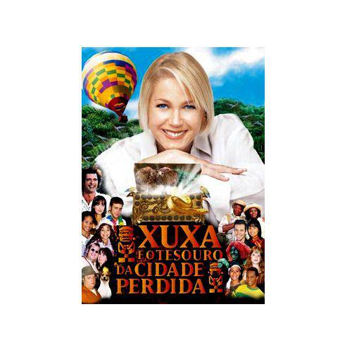 DVD Xuxa e o Tesouro da Cidade Perdida
