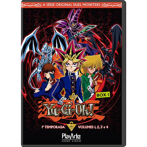 DVD - Yu-gi-oh! - 1ª Temporada (Volumes 1, 2 ,3 e 4) Box 1