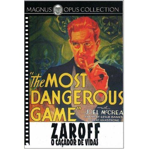 DVD Zaroff - o Caçador de Vidas