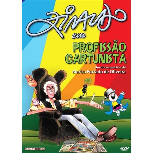 DVD Ziraldo em Profissão Cartunista - Marisa Furtado de Oliveira