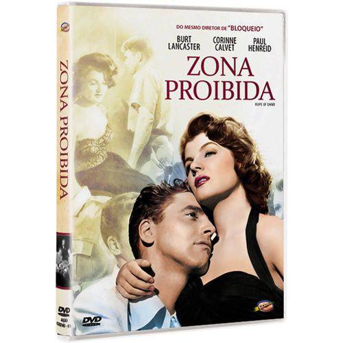 DVD Zona Proibida - Burt Lancaster