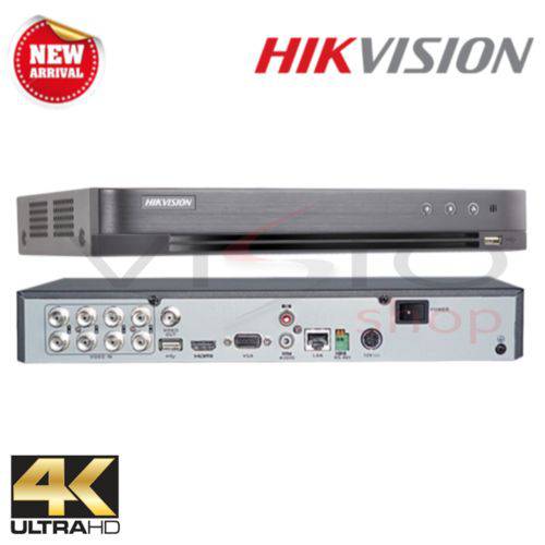 Dvr Hikvision Turbo HD 8 Canais 3 MP 4.0 Ds-7208hqhi-k1