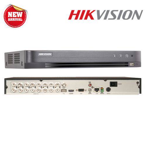 Dvr Stand Alone 16 Canais H265 Ds-7216hqhi-K2/P Hikvision