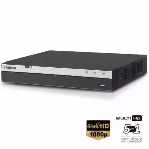 Dvr Stand Alone 4 Canais Mhdx 3004 Full HD 1080p Intelbras