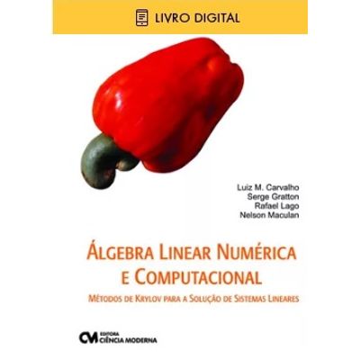 E-BOOK Álgebra Linear Numérica e Computacional - Métodos de Krylov para a Solução de Sistemas Lineares (envio por E-mail)