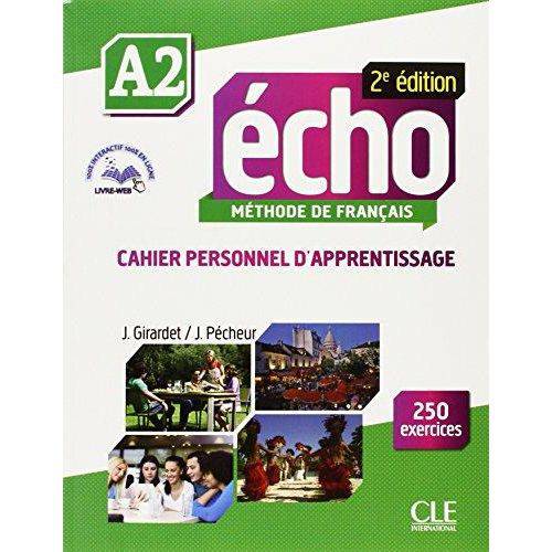 Echo A2 - Cahier Personnel D'Apprentissage