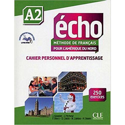 Echo A2 Pour L´amerique Du Nord - Cahier D´exercices