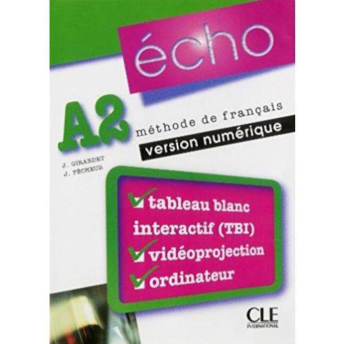Echo A2 - Ressources Numeriques Pour Tbi - Cle International