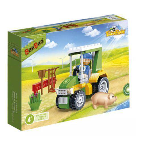 Eco Fazenda Trator Verde - 8587 - Banbao