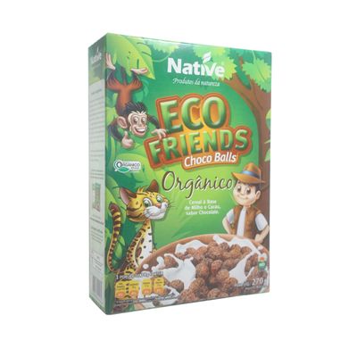 Eco Friends Choco Balls Orgânico 270g - Native