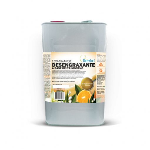 Eco Orange - Desengraxante a Base de D'Limoneno - 5 Litros