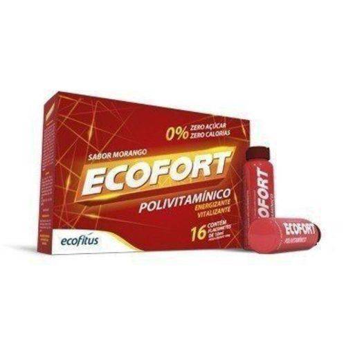 Ecofort Stress 16 Flaconetes - Vitamina para Disposição e Energia