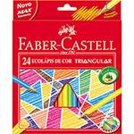 Ecolápis de Cor Triangular C/24 Cores - Faber- Castell