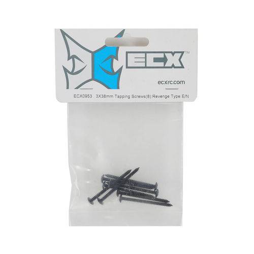 Ecx0953 - Kit de Parafuso 3x38mm Ecx Revenge 1/8 (8 Peças)