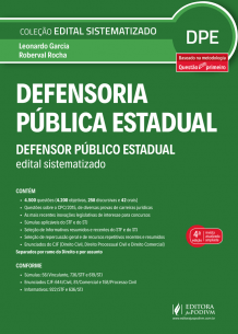 Edital Sistematizado - DPE - Defensor Público Estadual (2019)