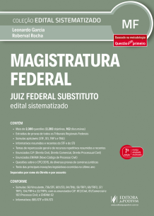 Edital Sistematizado - Magistratura Federal - Juiz Federal (2018)
