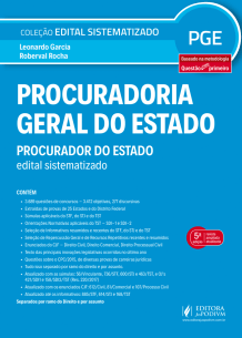 Edital Sistematizado - PGE - Procuradoria Geral do Estado (2018)