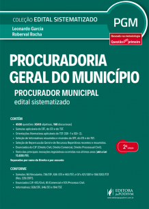 Edital Sistematizado - Procuradoria Geral do Município - PGM (2019)